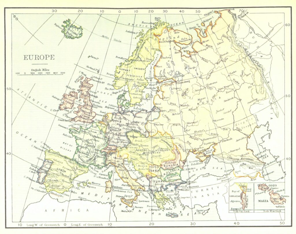 A map representing local SEO that targets a specific area