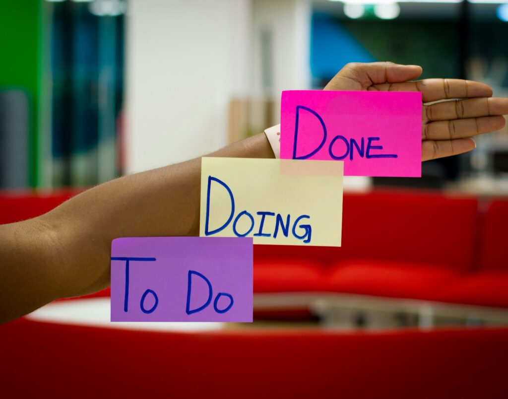 A prioritised to-do action plan produced by an SEO audit